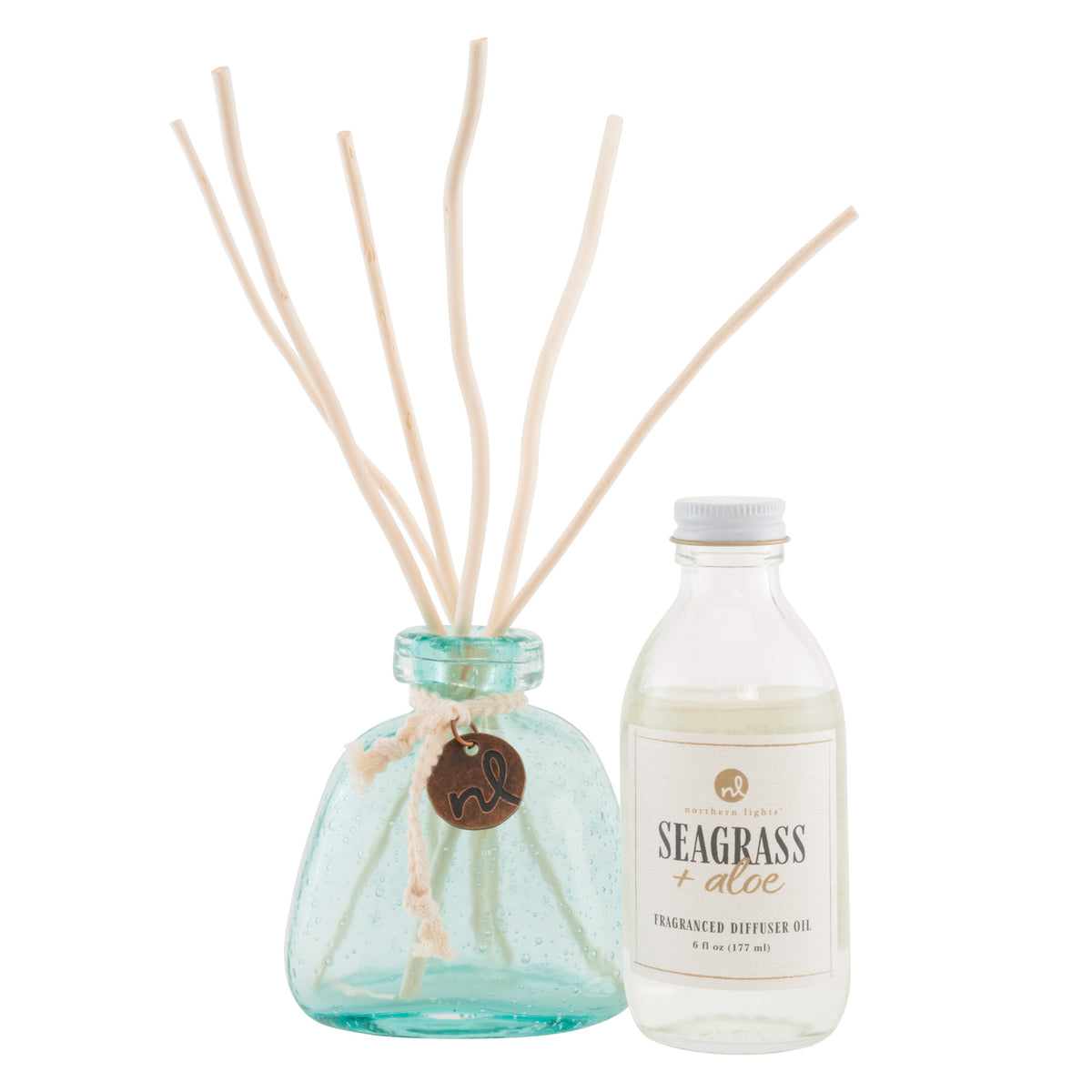 Windward Reed Diffuser - Seagrass and Aloe – Northern Lights Candles