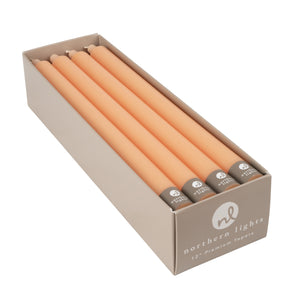 12" Tapers 12pk - Apricot