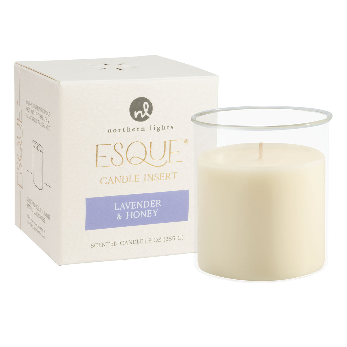 Esque® Luminary Candle Insert - Lavender & Honey – Northern Lights