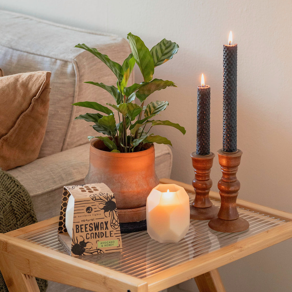 Bee Hive - Avocado & Honey – Northern Lights Candles