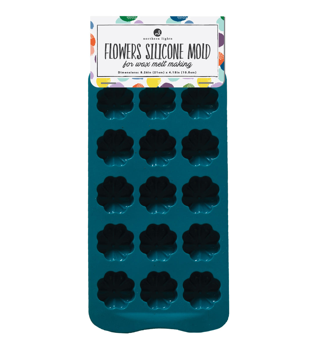 Silicone Mold - Flowers – Northern Lights Candles