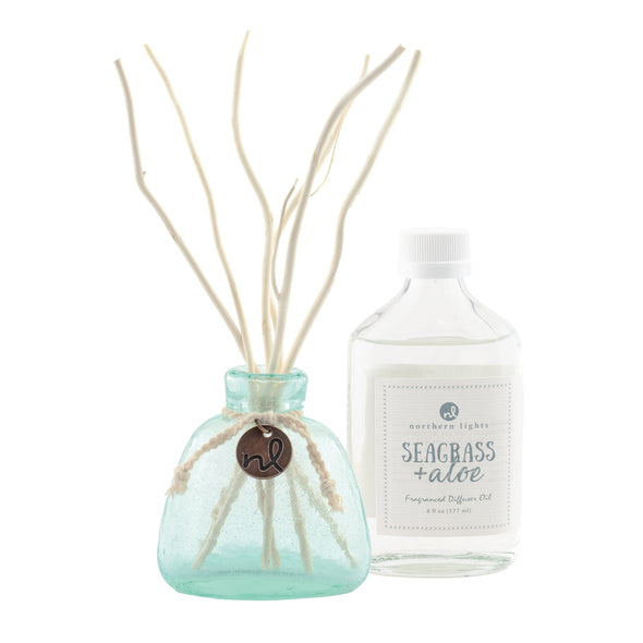 Windward Reed Diffuser - Seagrass and Aloe
