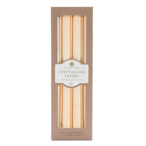Northern Lights Candles / Crystalline Tapers - Crystal Melon