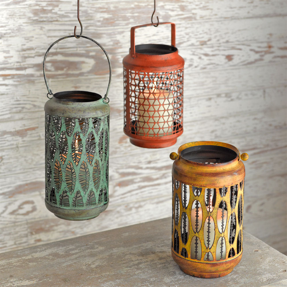 Nomad - Vintage Yellow Lantern – Northern Lights Candles