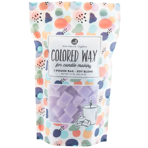 Unfragranced Wax Chips 1lb Bag - Lavender