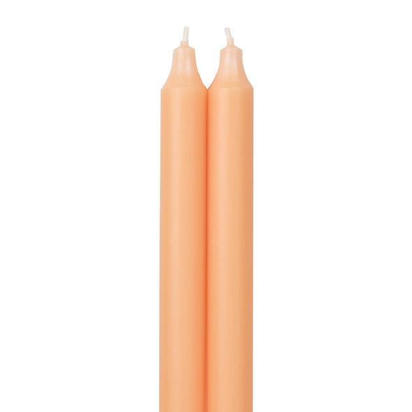 12" Tapers 2pk - Apricot