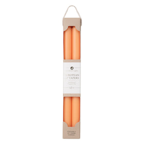 12" Tapers 2pk - Apricot