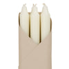 12" Tapers 6pk Gift Set - Ivory