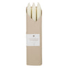 12" Tapers 6pk Gift Set - Ivory