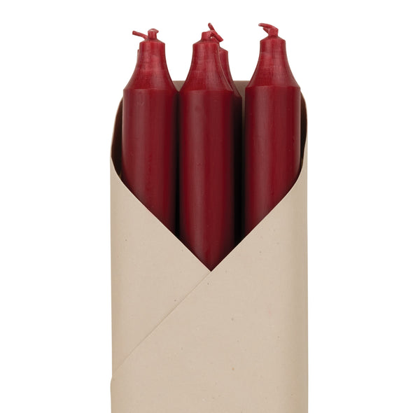 12" Tapers 6pk Gift Set - Crimson