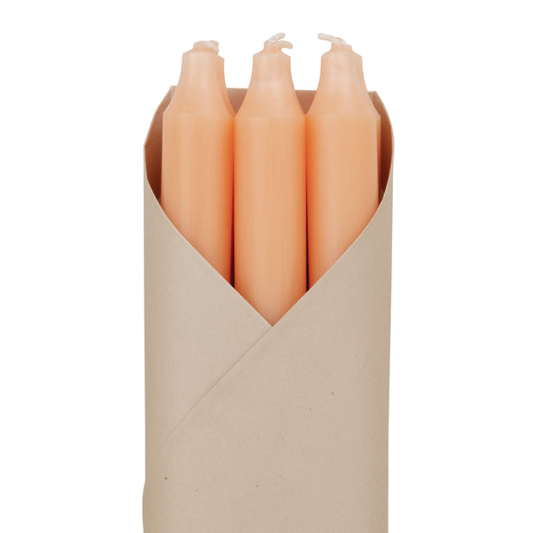 12" Tapers 6pk Gift Set - Apricot