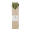 12" Tapers 6pk Gift Set - Moss Green