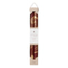 12" Decorative Tapers 2pk - Bordeaux w/ Gold