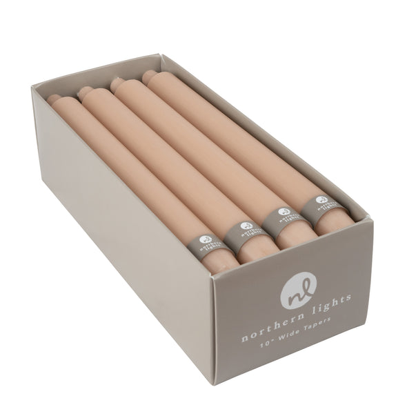 10" Tapers 12pk - Tan