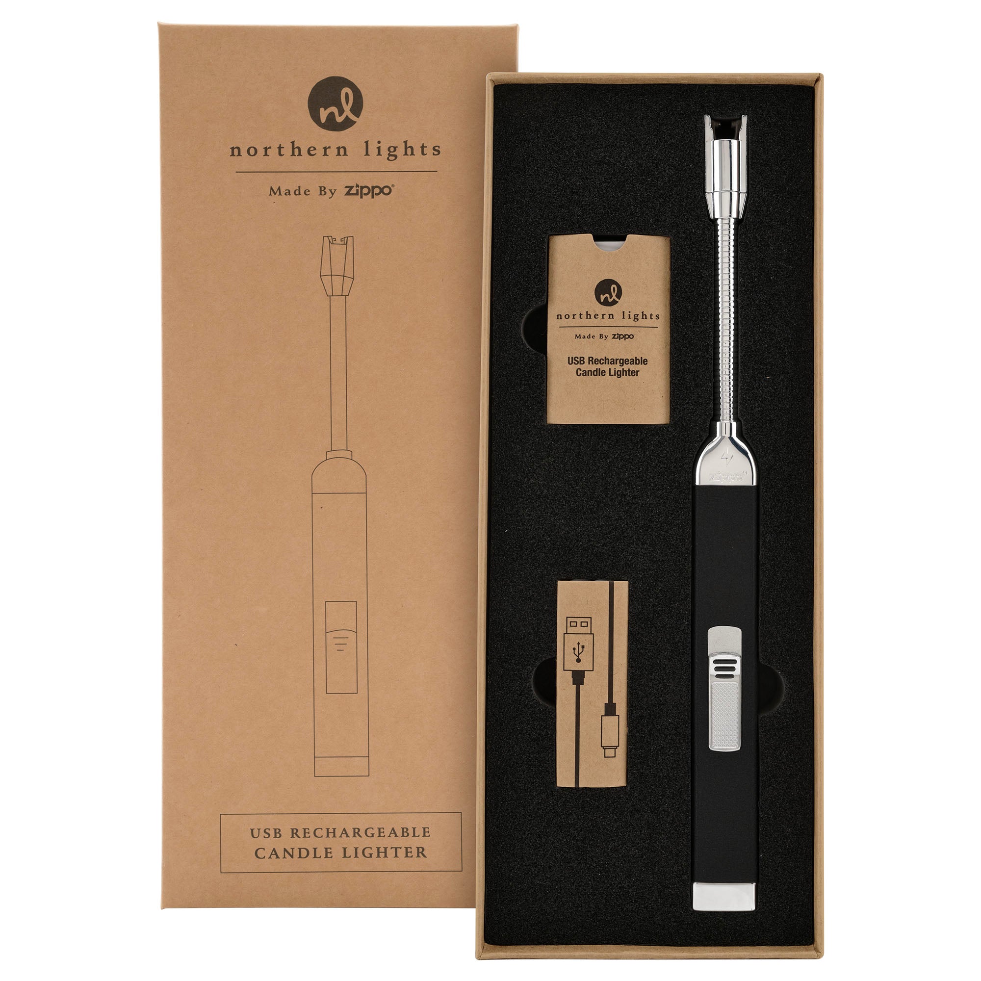 candle cigarette lighter Rechargeable Flameless The rechargeable feature decreases the waste of buying disposable plastic lighters and eliminates the extra process of refilling lighters with fluid or butane. Light Your Dinner Party Candles