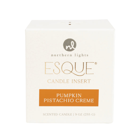 Esque® Seasonal Candle Insert - Pumpkin Pistachio Crème