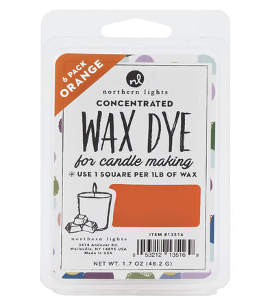 Concentrated Dye Squares 6pk - Orange