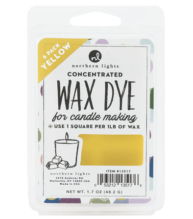 Concentrated Dye Squares 6pk - Yellow