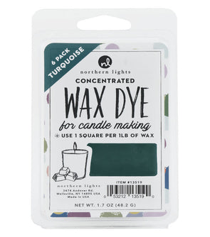Concentrated Dye Squares 6pk - Turquoise