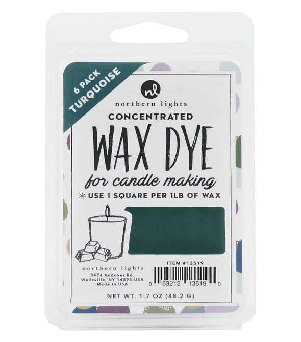 Concentrated Dye Squares 6pk - Turquoise