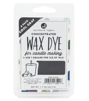Concentrated Dye Squares 6pk - Cool Gray
