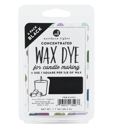 Concentrated Dye Squares 6pk - Black