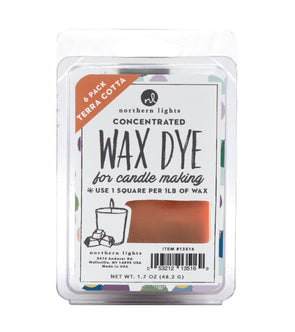 Concentrated Dye Squares 6pk - Terra Cotta