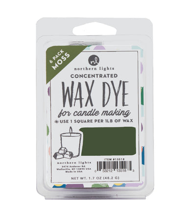 Concentrated Dye Squares 6pk - Moss