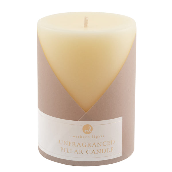 3x4 Pillar - Ivory – Northern Lights Candles