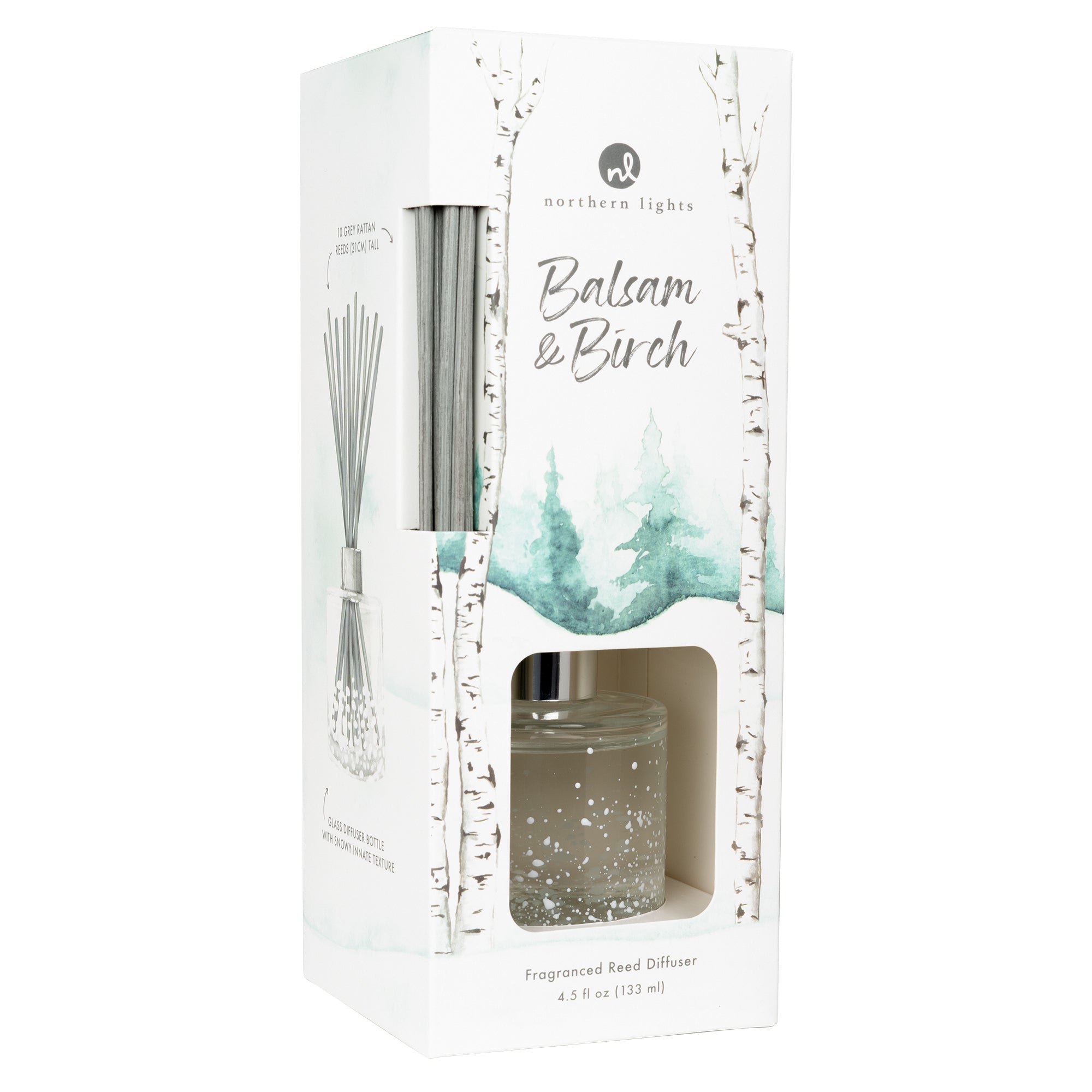 Vale Reed Diffuser - Balsam & Birch – Northern Lights Candles