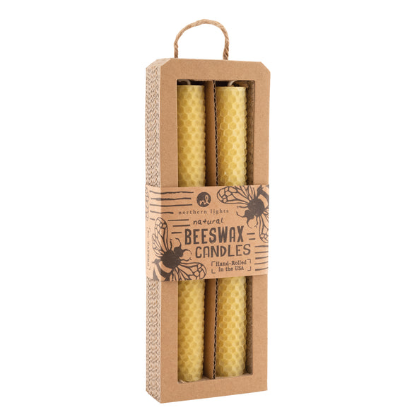 Bee Hive - Beeswax Tapers 2pc
