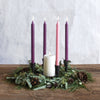 Northern Lights Candles / Advent Tapers