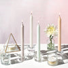 Northern Lights Candles / Crystalline Tapers - Crystal Grey