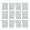 Northern Lights Candles / Square Votive & Tealight Holder (12 Pack)