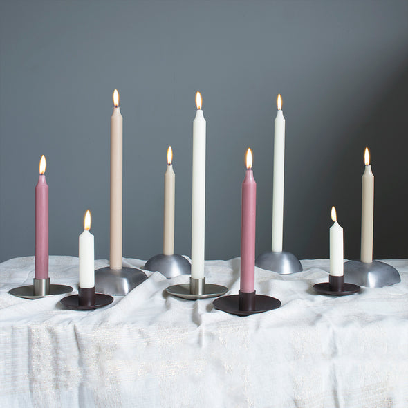 Northern Lights Candles / 12" Tapers 2pk - Caramel