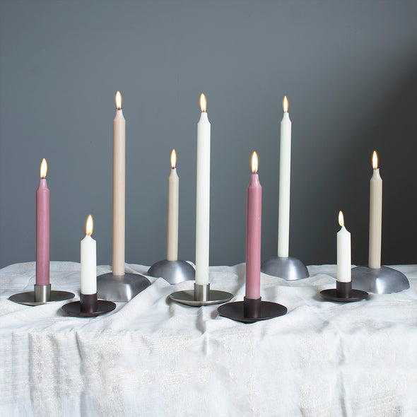 Northern Lights Candles / 7" Tapers 12pk - Rosewood