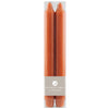 Northern Lights Candles / 10" Wide Tapers 2pk - Terra Cotta