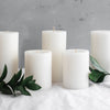 Northern Lights Candles / 3x6 Pillar - Pure White